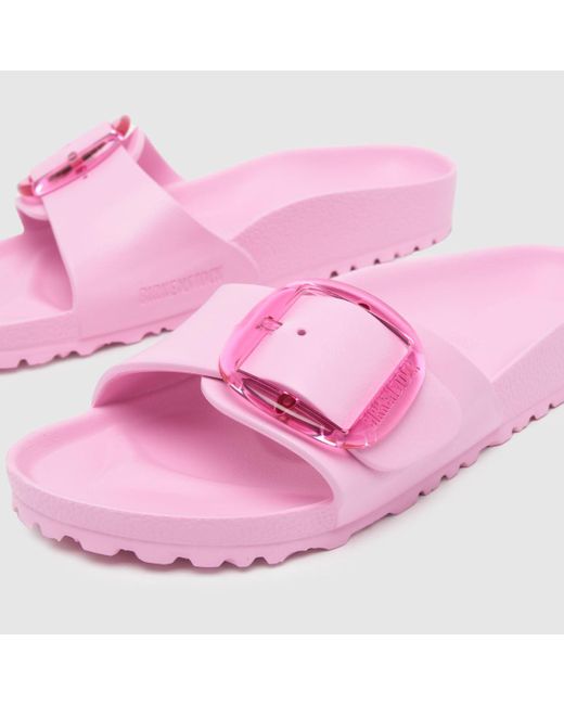 Birkenstock Pink Madrid Big Buckle Sandals
