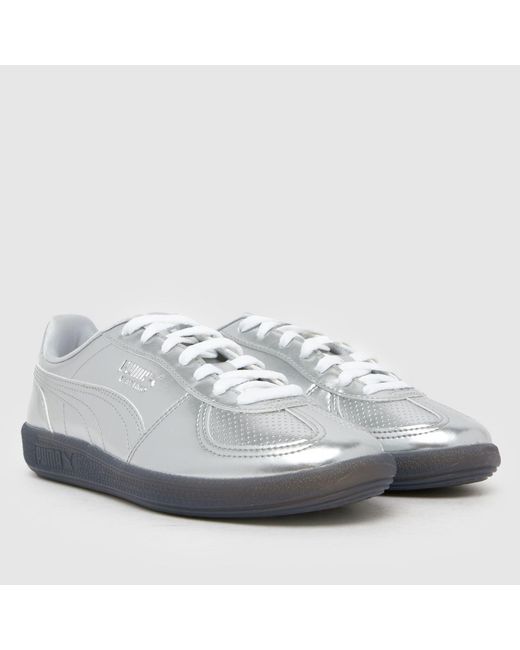 PUMA White Palermo Trainers