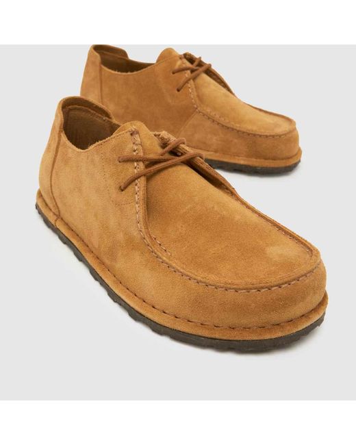 Birkenstock Brown Utti Lace Flats