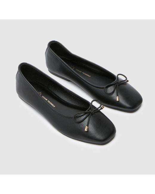 Schuh Black Lou Ballerina Flats