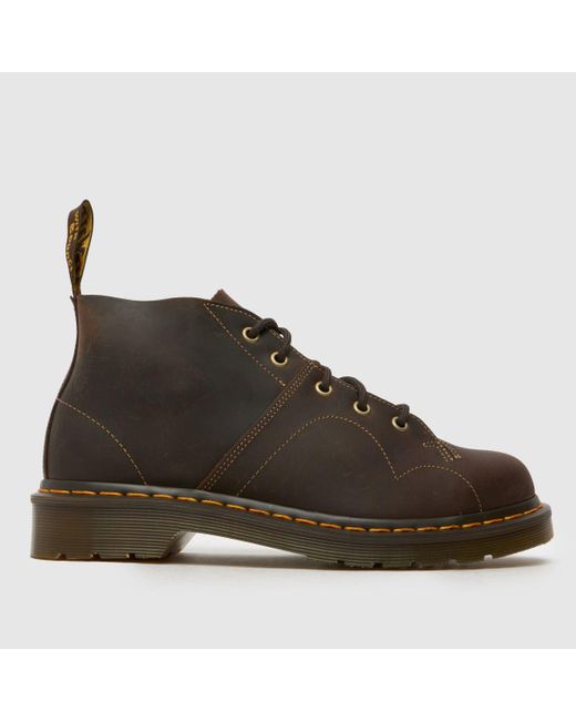Dr. Martens Brown Church Monkey Boots