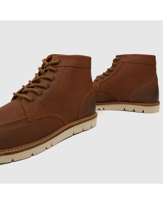 Schuh Brown Daxton Moccasin Boots In for men