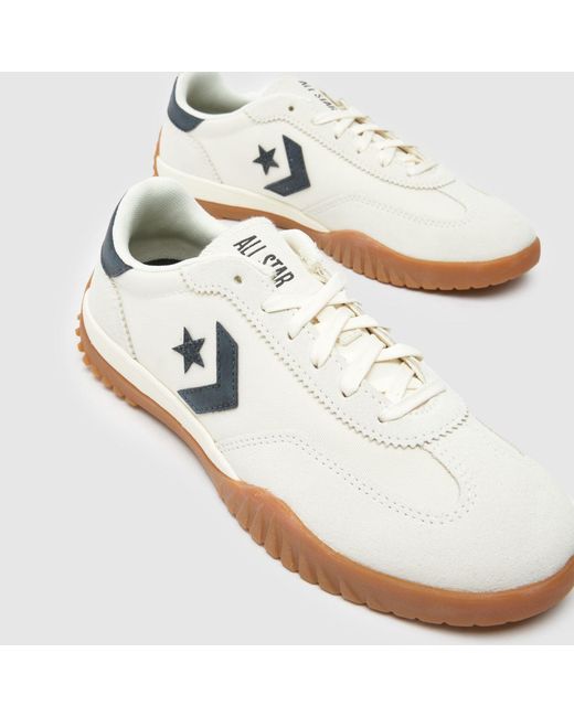 Converse White Run Star Trainers