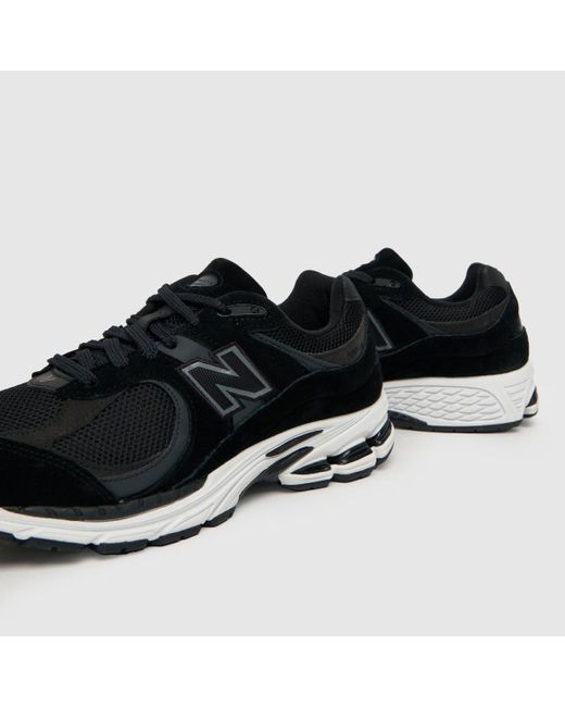 New Balance Black 2002r Trainers In for men