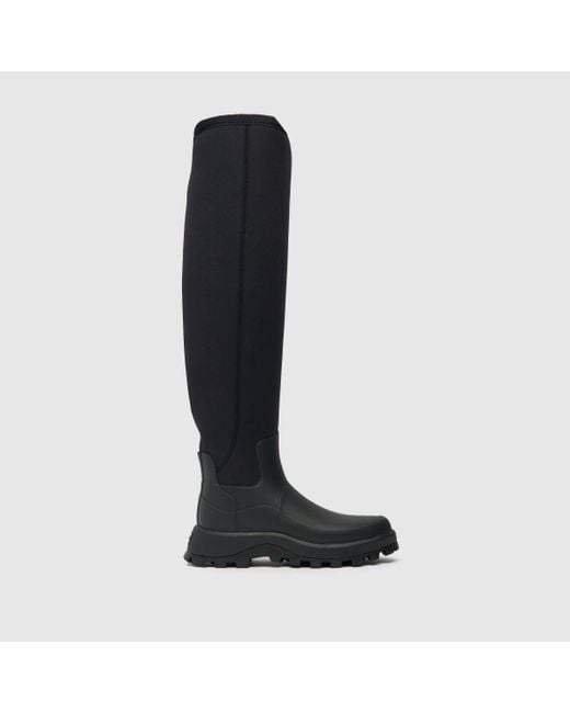 Hunter Black Ladies City Explorer Tall Boots