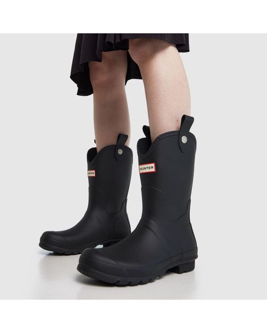 Hunter Black Original Cowboy Boots