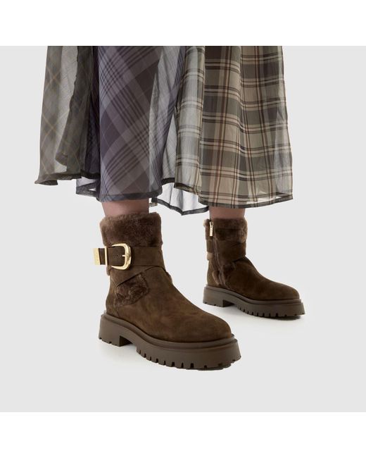 Steve Madden Brown Lodge Cozy Boots