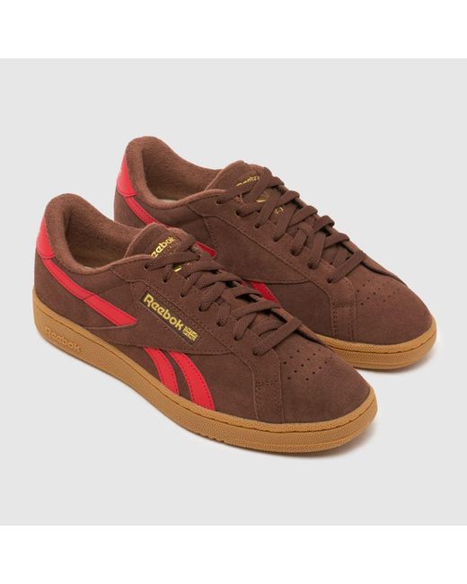 Reebok Red Club C Grounds Trainers for men