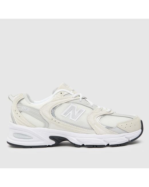 New Balance White 530 Trainers In