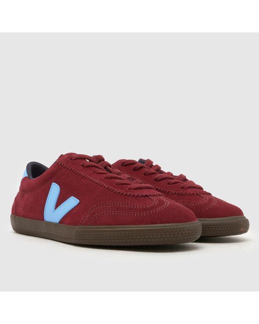 Veja Red Volley Trainers