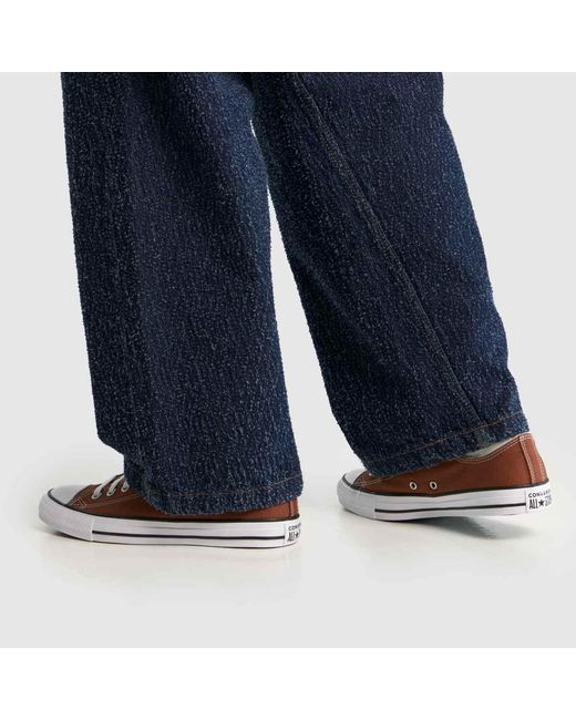 Converse Brown All Star Ox Trainers for men