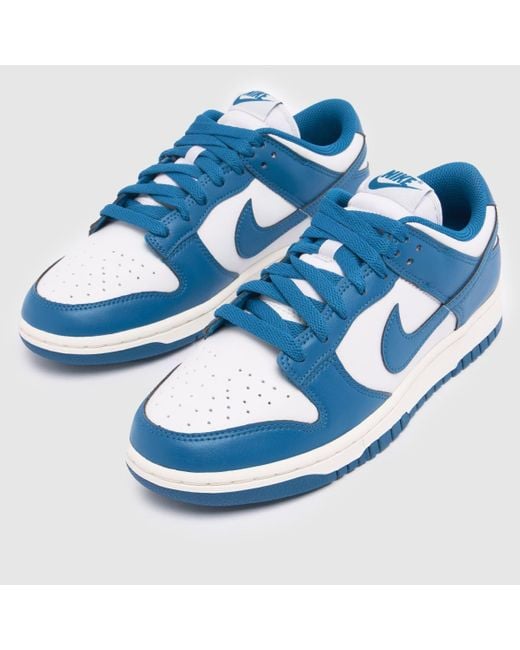 Nike Blue Dunk Low Trainers