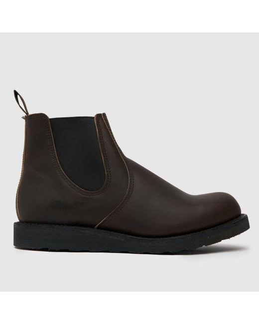 Red Wing Black Classic Chelsea Boot Boots for men