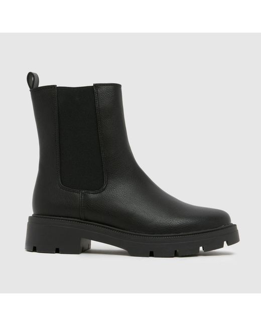 Schuh Black Abbie Chunky Chelsea Boots