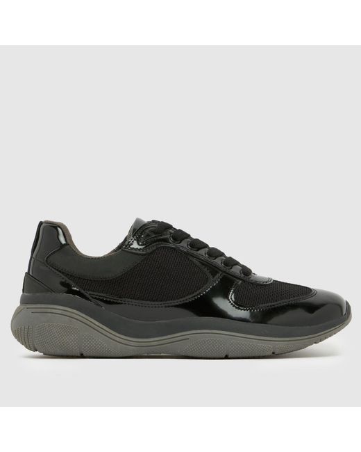 Steve Madden Black Prevale Trainers for men