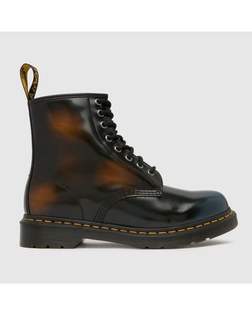 Dr. Martens Black 1460 Brush Off Boots