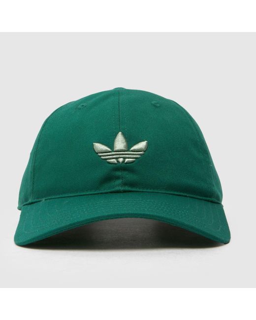 Adidas Green Trefoil Baseball Cap
