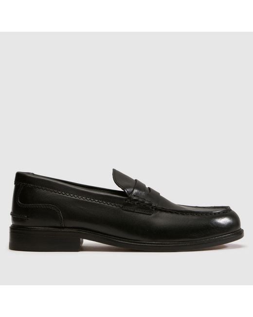 Clarks Black Craft James Lo Loafer Shoes for men