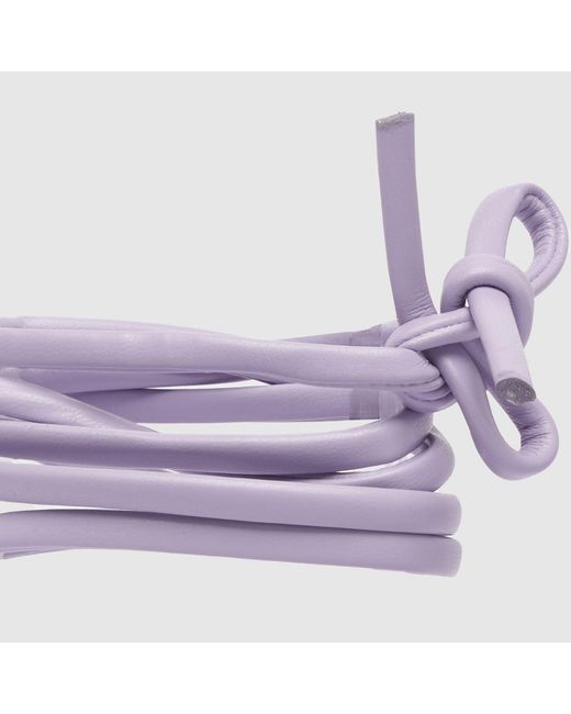 Schuh Purple Tanga Tie Sandals