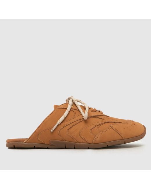 Schuh Brown Malibu Leather Trainers