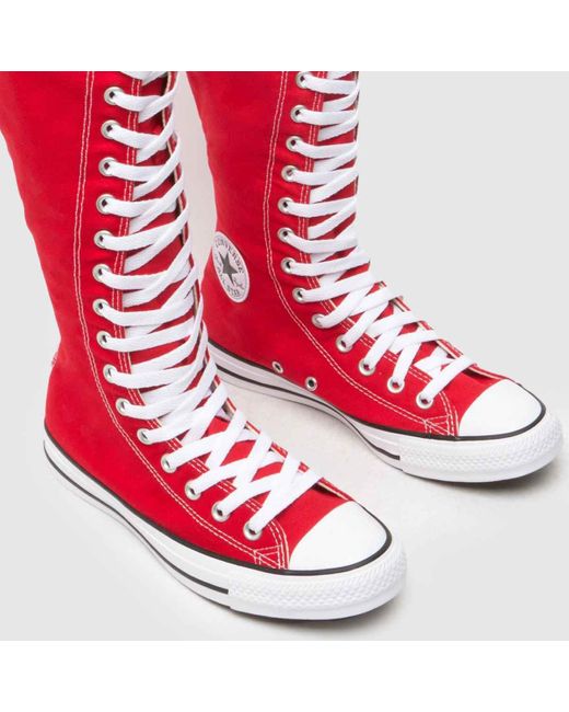 Converse Red All Star Xxhi Trainers