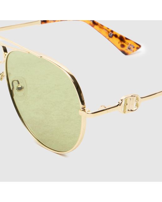 Le Specs Metallic Abracadabra Sunglasses