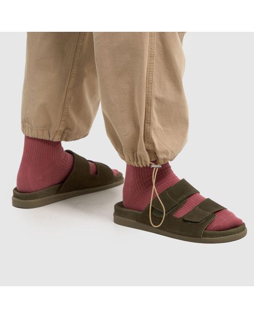 Schuh Green Sergio Strap Sandals In for men