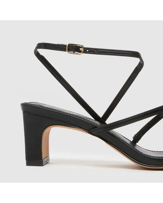 Schuh White Sonnet Strappy High Heels