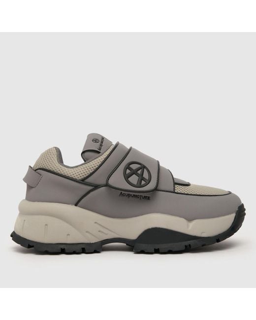 Acupuncture Gray Schuh Beefer Trainers for men