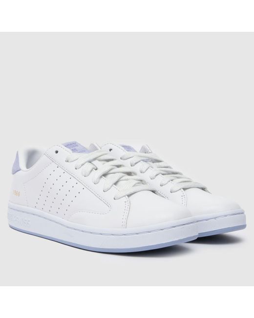 K-swiss White Lozan Klub Trainers In