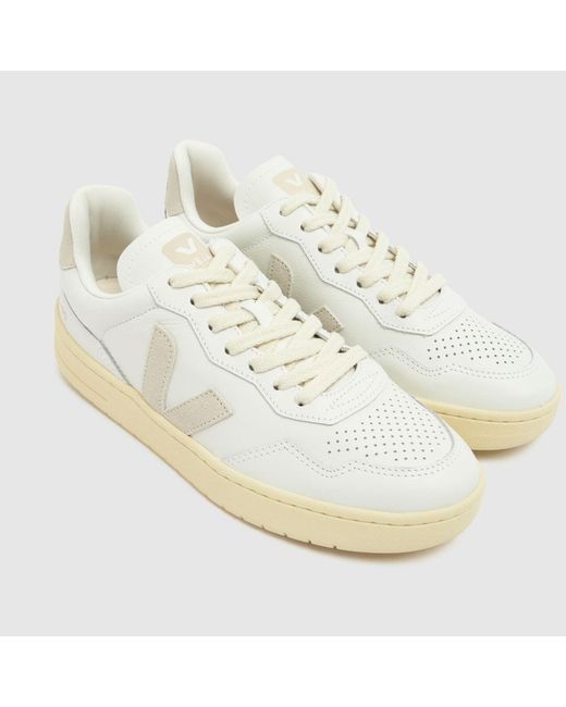 Veja White V-90 Trainers