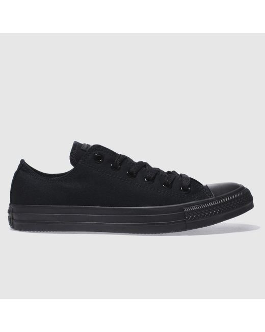 Converse Black All Star Mono Ox Trainers for men