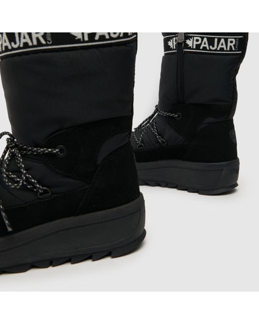 Pajar Black Ladies Galaxy Tall Snow Boots