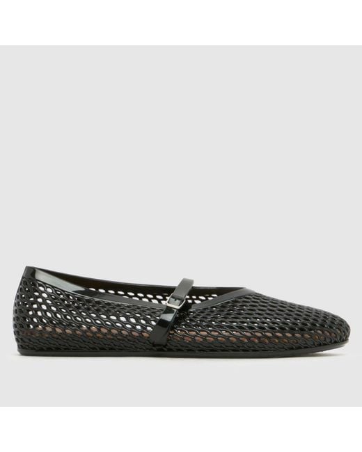 Schuh Black Larkin Jelly Mary Jane Flats