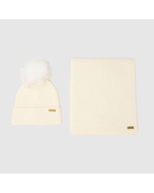 Barbour Natural Mallory Gift Set