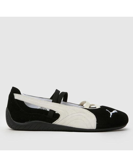 PUMA Black Speedcat Ballet Trainers