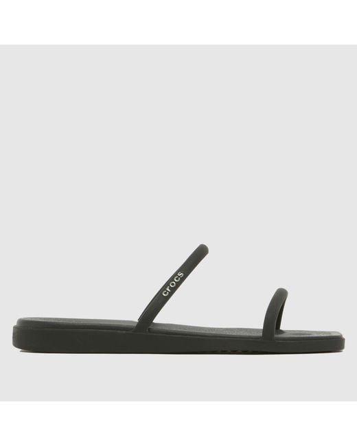 CROCSTM Black Miami Two Strap Sandals