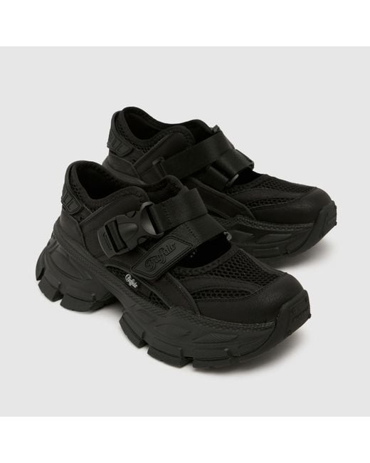Buffalo Black London Sports Ballerina Flats