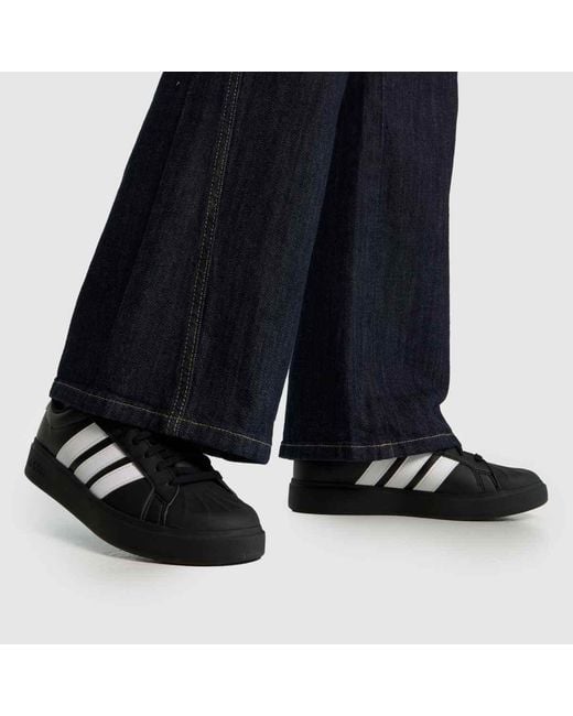 Adidas Black Streettalk Trainers