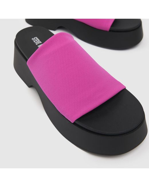 Steve Madden Pink Throwback Sandals