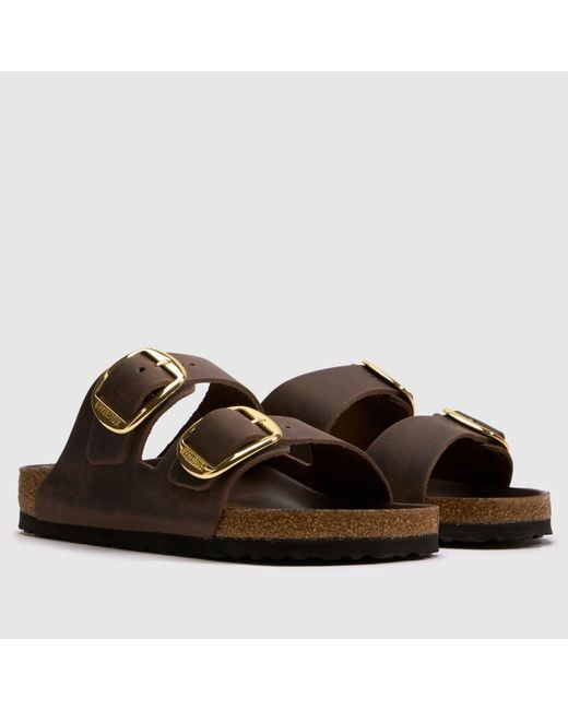 Birkenstock Brown Arizona Big Buckle Sandals