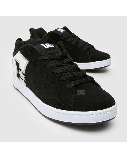 Dc Black Court Graffik Trainers