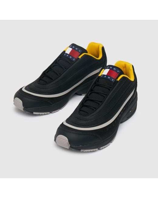 tommy hilfiger white heritage runner trainers