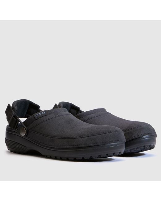 CROCSTM Blue Classic Crafted Clog Sandals