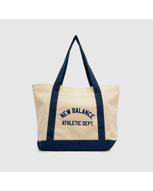 New Balance Blue Classic Canvas Tote