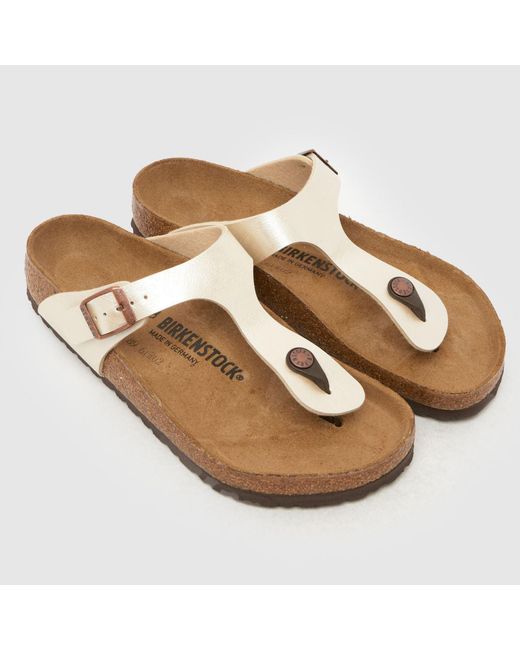 Birkenstock Metallic Gizeh Sandals