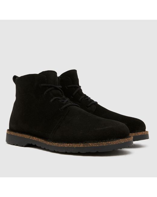 Birkenstock Black Uppsala Mid Boots