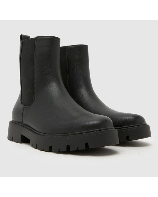 Schuh Black Atlanta Chunky Chelsea Boots