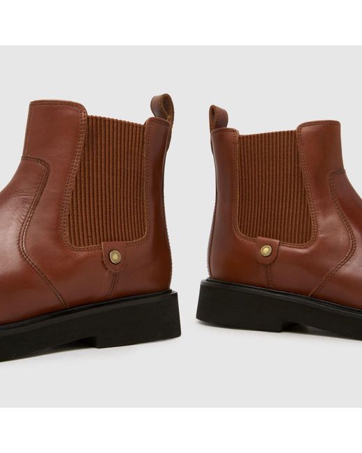 Barbour Brown Delfine Chelsea Boots
