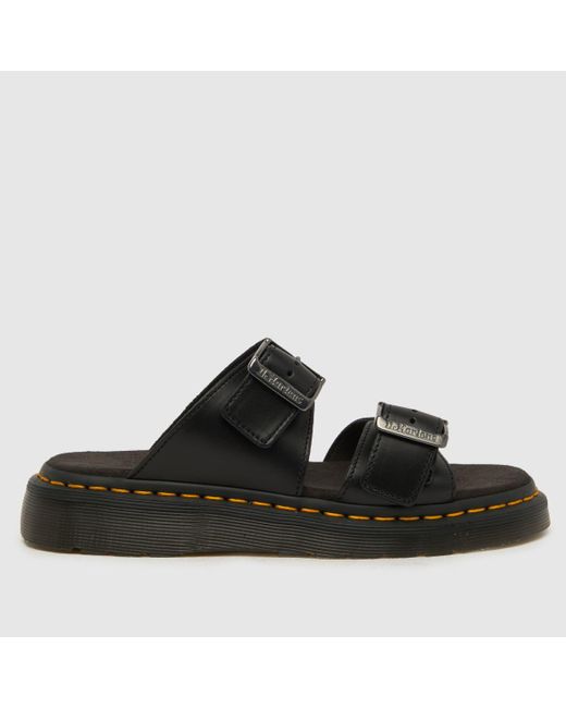 Dr. Martens Black Josef Ladies Sandals